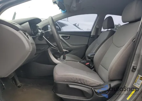 2013 Hyundai Elantra Gls из США, поврежденный, VIN 5NPDH4AE0DH355500